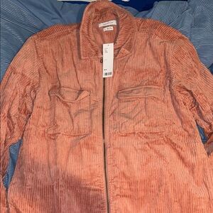 NWT men’s UO Urban Outfitters Ryder Corduroy Zip-Up Jacket